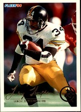 1994 Fleer Football Card #395 Leroy Thompson