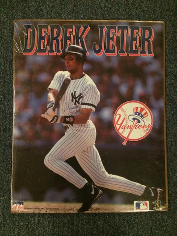 Derek Jeter NY Yankees MLB Licensed Unframed Poster 20x16 Cover