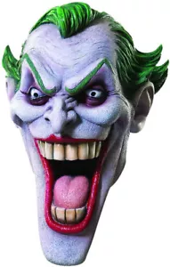 Máscara de Joker Batman Comienza con Licencia Cabeza Completa Látex Cómic Máscara de Personaje - Imagen 1 de 1