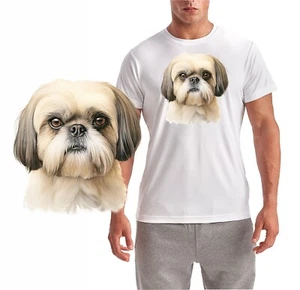 Shih Tzu Dog Breed Quality Wicking T-Shirts / Dog Breed T-Shirt - Picture 1 of 18