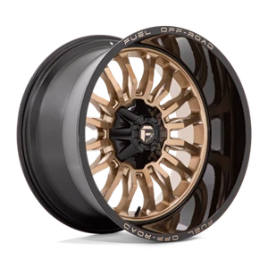 Fuel 1PC Wheel 22X12 5X4.5/5.0 BRNZ BLK-LP -44MM - Picture 1 of 4