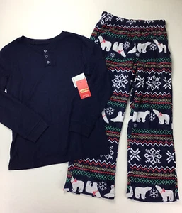 Boys Christmas Pajamas Size Boys 8. Polar Bear Jammies For Your Families. - Picture 1 of 10