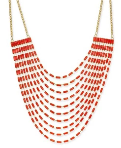 Thalia Sodi Gold-Tone Baguette Multi-Row Necklace(18+3) - Picture 1 of 1