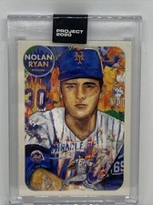 Topps Project 2020 ~ NOLAN RYAN #67, ANDREW THIELE ~ Print Run 7383 SP