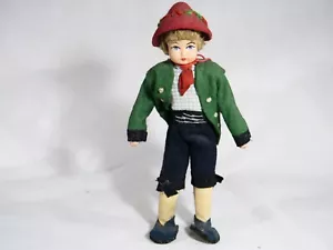 Peter Heidi Folk Doll Total Height 22cm - Picture 1 of 6