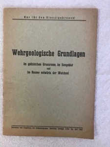 Wehrgeologische Grundlagen 1941 - Bild 1 von 1