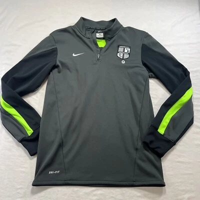 Nike United FC Michigan Pullover Womens S Black Team Soccer Football Top 1/4 Zip - Image 1 of 4