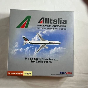 Star Jets sjaza092 1:500 Diecast Airliner Alitalia Boeing 767-300 - Picture 1 of 1