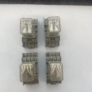 Eagle Signal 17P4C A120 Relay and base (QTY 4 ) - Picture 1 of 3