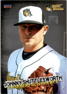 2014 South Bend Silver Hawks Choice #28 Johnny Shuttlesworth