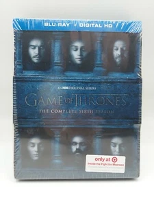 Game of Thrones Season 6 Blu-ray with Target Exclusive Bonus Disc New Sealed - Imagen 1 de 3