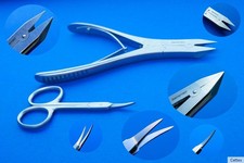 Nagelzange mit Übersetzung + GRATIS Nagelschere Profi Set für sehr starke Nägel 