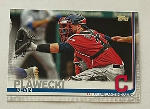 Tarjeta de béisbol 2019 Topps Update Kevin Plawecki #US225 Catcher Cleveland Indians - Imagen 1 de 2