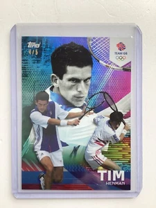 TOPPS TEAM GB 2024 TIM HENMAN PARALELO 4/5 - Imagen 1 de 2