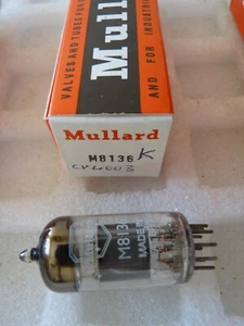 M8136 CV4003 ECC82 12AU7 Mullard Box Anode NOS Valve Tube K SEP22 - Picture 1 of 3