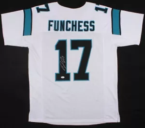 Devin Funchess Signed Panthers Jersey (JSA COA)Carolina Wide Receiver Michigan - Picture 1 of 6