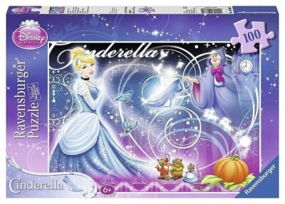 Puzzle Cenerentola Principe Pellicola Disney Fiabe Cartone Animato - Immagine 1 di 2