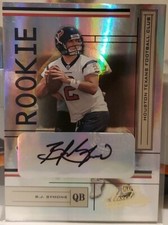 B.J. Symons 2004 Absolute Memorabilia Autograph Rookie Card #161, 469/750 