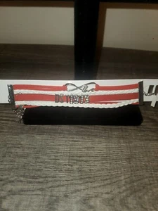 2/$14. Delta Sigma Theta Infinity Love Bracelets - Picture 1 of 3