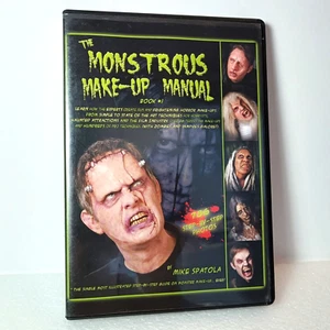 Monstrous Make-Up Manual Book #1 Mike Spatola PDF files on disc 2010 - Picture 1 of 5