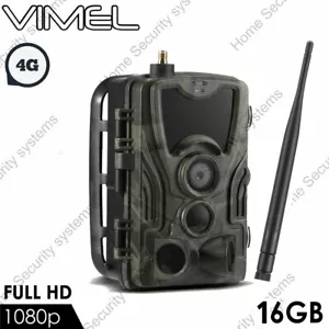 4G Trail Camera 16GB GSM MMS 3G Home Security Farm Cam IR Wireless 1080P - Picture 1 of 6