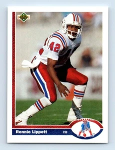 1991 Upper Deck Ronnie Lippett New England Patriots #410 - Picture 1 of 2