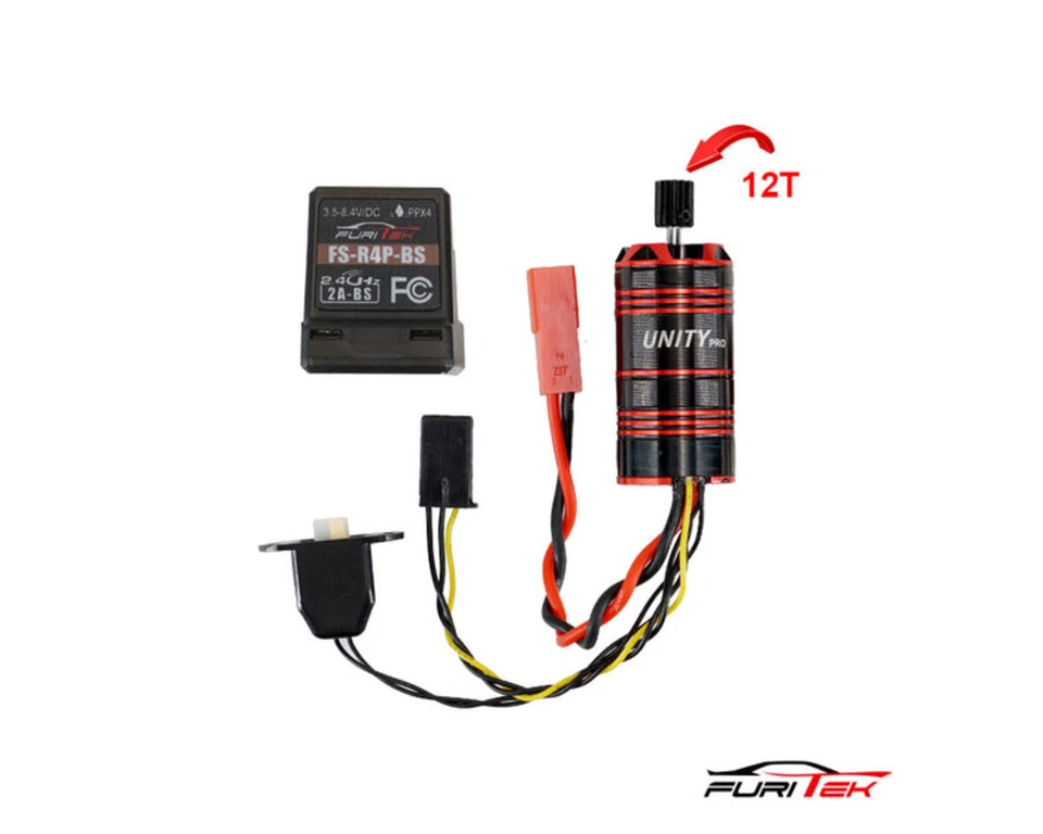 Furitek Unity PRO 3500kv 2in1 Micro FOC Brushless System mit Empfänger für A ... - Bild 1 von 1