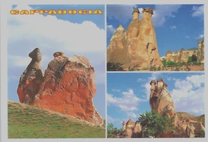 Cappadocia Region, Turkey Multiview Postcard - Picture 1 of 2