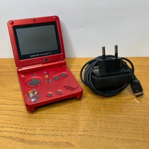 Console Nintendo Game Boy Advance Sp 001 Pokemon Rubino Omega Caricatore BUONO - Foto 1 di 13