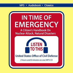 In Time Of Emergency: A Citizen’s Handbook - MP3 CD Audiobook in CD jacket - Picture 1 of 4