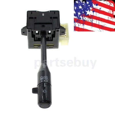 Interruptor combinado de señal de giro de faros para camioneta Nissan D21 86-93 de carrocería dura EE. UU. Foto 1 de 4