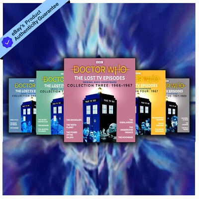 Dr Who The Lost TV Episodes Complete and unabridged box Set 1 to 5 ***RARE*** - Image 1 of 4