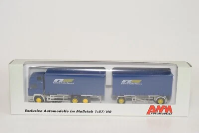 B8 1:87 AWM MAN M.A.N. RIMORCHIO CENTRALE RENTCO CTR CAMION RIMORCHIO NUOVO C... - Immagine 1 di 4