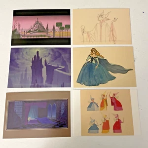 Sleeping Beauty 1959 - Art of Disney The Golden Age - 6 Collectible Postcards #1 - Picture 1 of 8