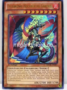 Yu-Gi-Oh - - - SDOK - Onslaught of the Fire Kings - Karte aussuchen - Teil 1 - Bild 1 von 24