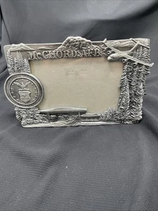 Marco de fotos Smith Western Pewter McChord AFB de colección 5,25 X 3,5 - Imagen 1 de 7