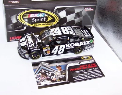 1:24 ACTION 2013 #48 KOBALT TOOLS LOWE'S POCONO RACED WIN JIMMIE JOHNSON 1/575 - Image 1 of 4