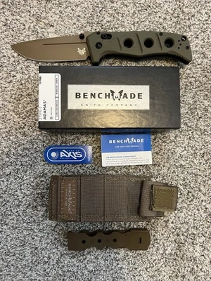 Benchmade Adamas ручной складной нож Cpm-Cru износ стали Od зеленый Fde цвет новый - Изображение 1 из 4