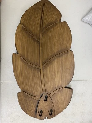 PART ONLY -Fan Blade- Home Decorators Palm Cove 52" Natural Iron Ceiling Fan - Image 1 of 4