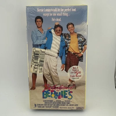 Vintage 1989 Weekend At Bernie’s VHS Andrew McCarthy, Gladden Studio New Sealed - Image 1 of 4