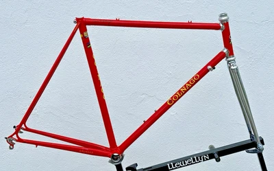 Classic COLNAGO SUPER 58cm Bike Frame & PRECISA Chrome Fork Chris King Headset! - Image 1 of 4