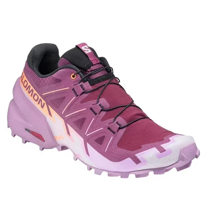 Salomon Women's Speedcross 6 Sneaker Size 7.5 Grape - Image 1 of 4