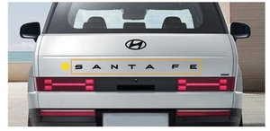 OEM 86310P6100 Rear Trunk Logo Lettering Emblem Black for SANTA FE 2024- 2025 - Picture 1 of 3