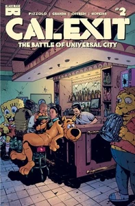 CALEXIT THE BATTLE OF UNIVERSAL CITY #2 (OF 3) CVR A Presale 9/10/25 - Picture 1 of 1