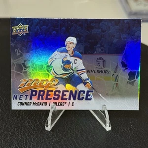 2025-26 Upper Deck MVP - #NP-2 Net Presence Connor McDavid Edmonton Oilers - Bild 1 von 2