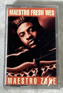 Maestro Fresh Wes Maestro Zone New Sealed Cassette Tape 1992 PolyGram Rap Hiphop - Bild 1 von 11