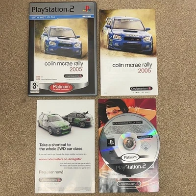 Colin McRae Rally 2005 (PlayStation 2 Platinum The Best) [Complete & Tested] - Image 1 of 4