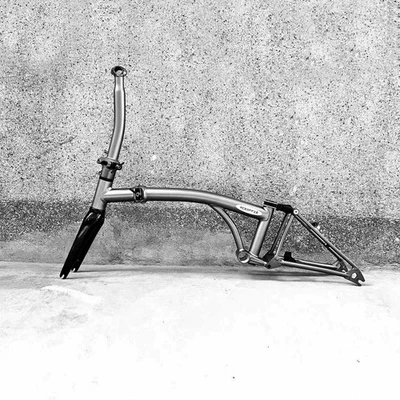 Cuadro de bicicleta plegable de aleación de aluminio Foto 1 de 4