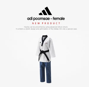 Adidas Tae Kwon Do Poomsae WT Dan Uniforme (Mujer) Taekwondo Dobok TKD - Imagen 1 de 5