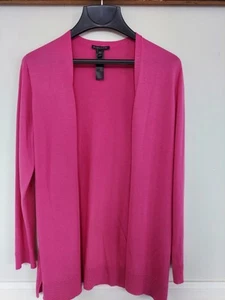 Eileen Fisher Women Cardigan Open Front Wool Silk Cashmere Long Sleeves XS - Picture 1 of 4
